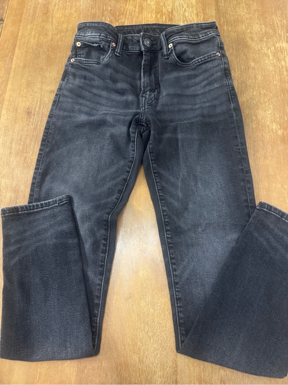 American Eagle Outfitters Black Slim Straight Jeans Men’s